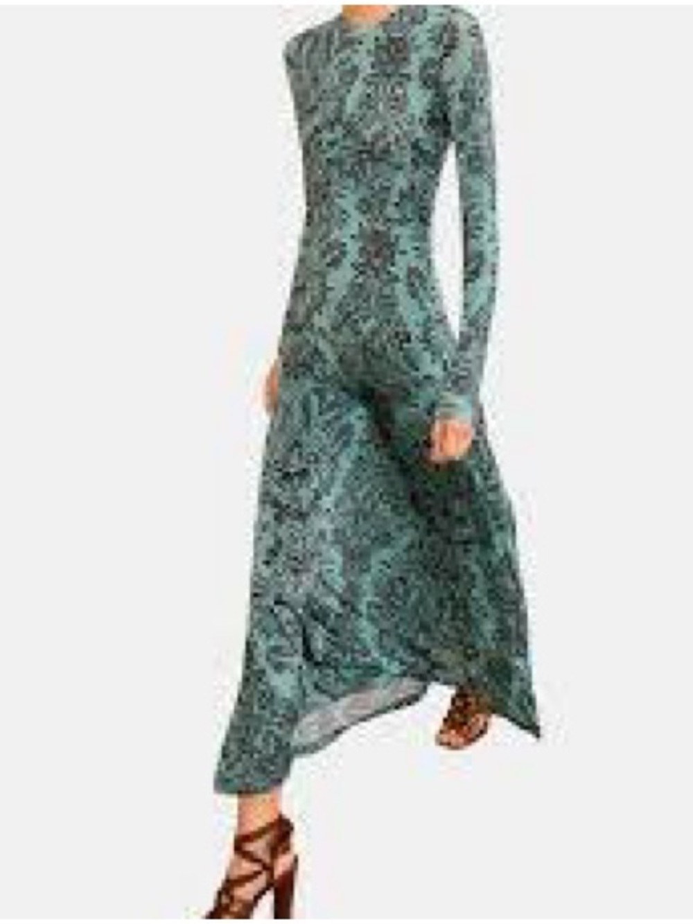 Ulla Johnson Long Sleeve Maxi Dress